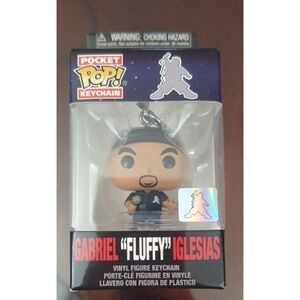 Gabriel "fluffy" Iglesias pocket pop keychain, vinyl figure keychain